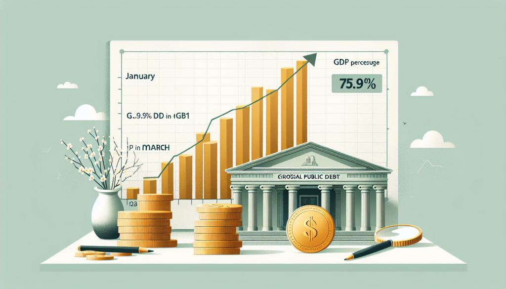 Dívida pública bruta atinge 75,9% do PIB em março, aponta Banco Central