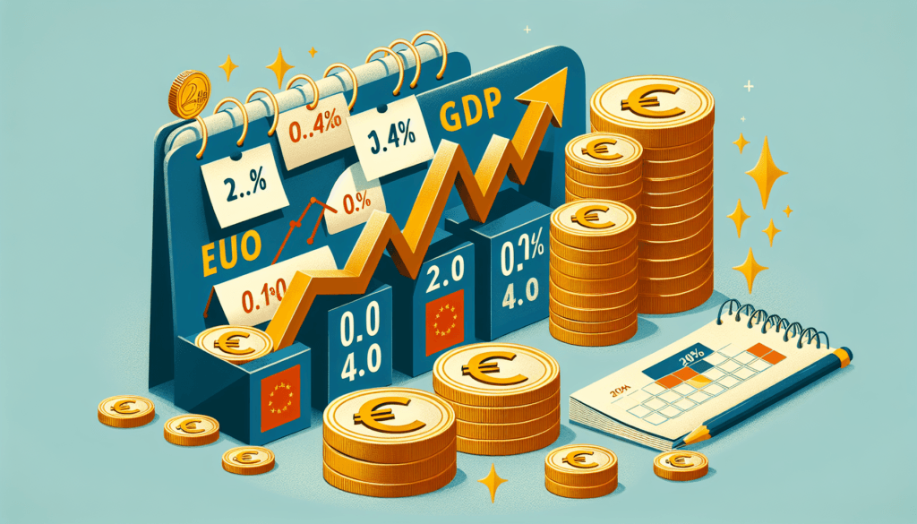 Zona do Euro apresenta crescimento de 0,4% no PIB do primeiro trimestre em relação ao quarto trimestre de 2024